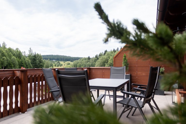 Terrasse - Wohnung in Kvilda - foto č. 4