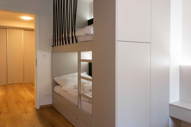 Etagenbett im Schlafzimmer von Strunzova Pila - foto č. 16