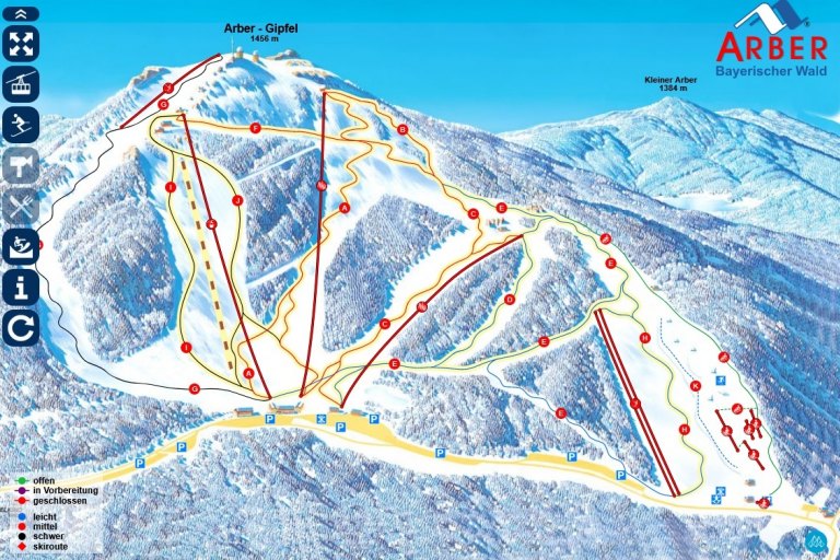 Skigebiete, die mit dem Pkw erreichbar sind - foto č. 2