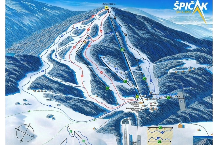 Ski areály v dojezdové vzdálenosti - foto č. 4