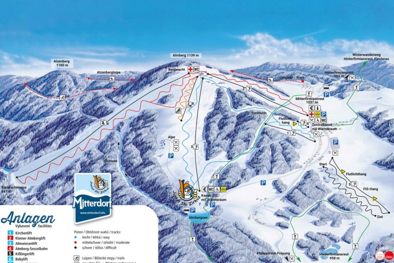 Skigebiete, die mit dem Pkw erreichbar sind - foto č. 5