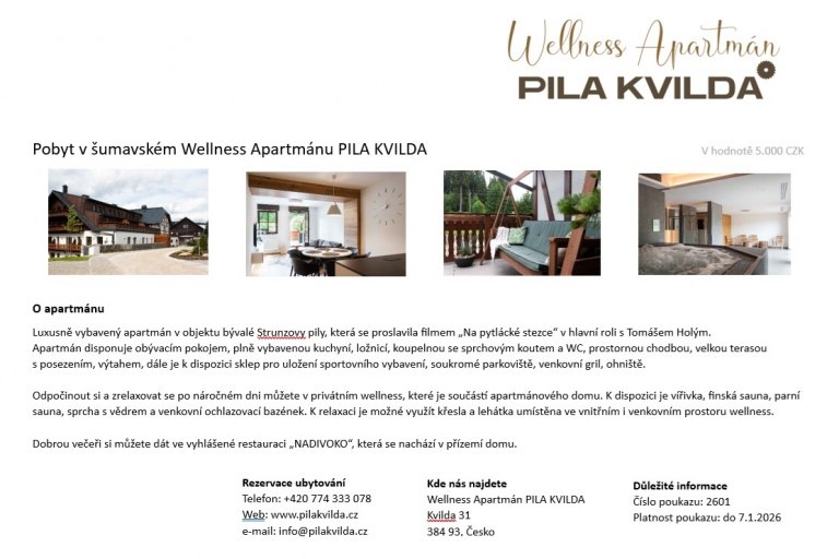 Gift vouchers - foto č. 1