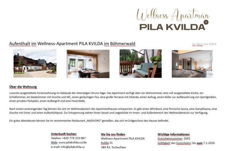 Gift vouchers - foto č. 2